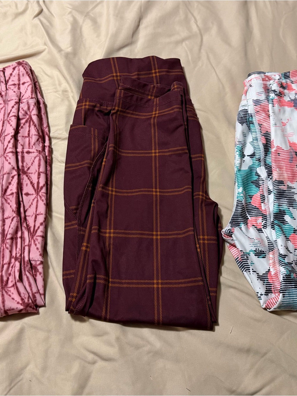 3 pair of women’s leggings from Cato size large.